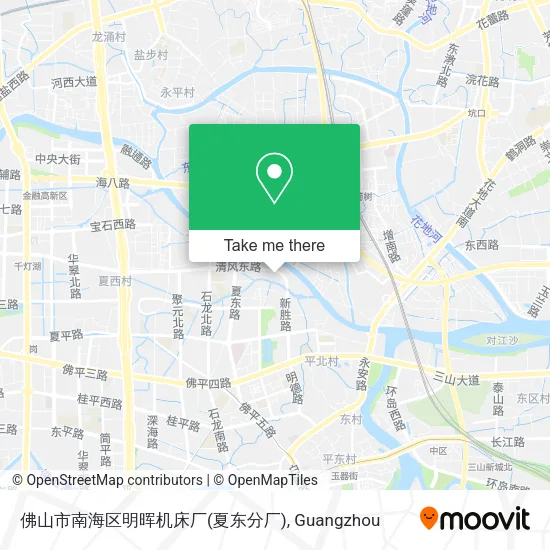 佛山市南海区明晖机床厂(夏东分厂) map
