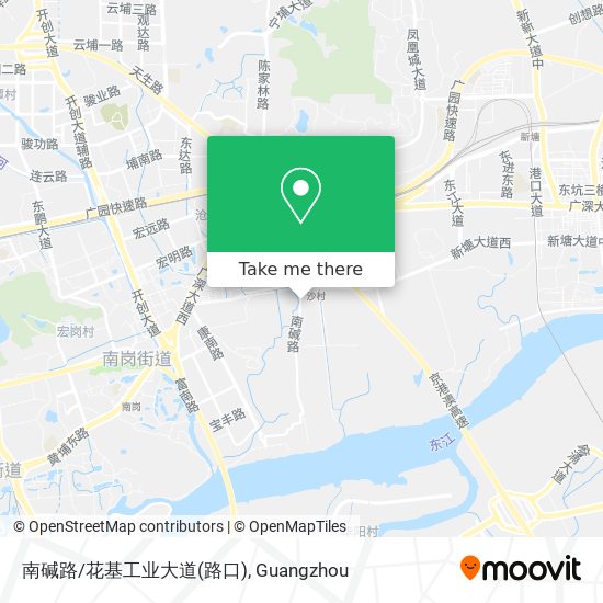 南碱路/花基工业大道(路口) map