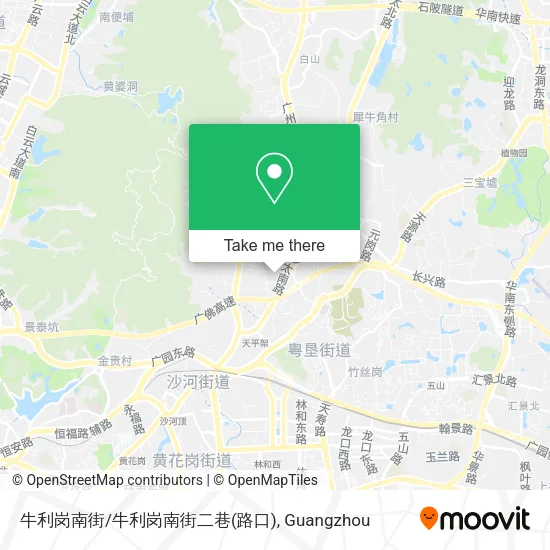 牛利岗南街/牛利岗南街二巷(路口) map