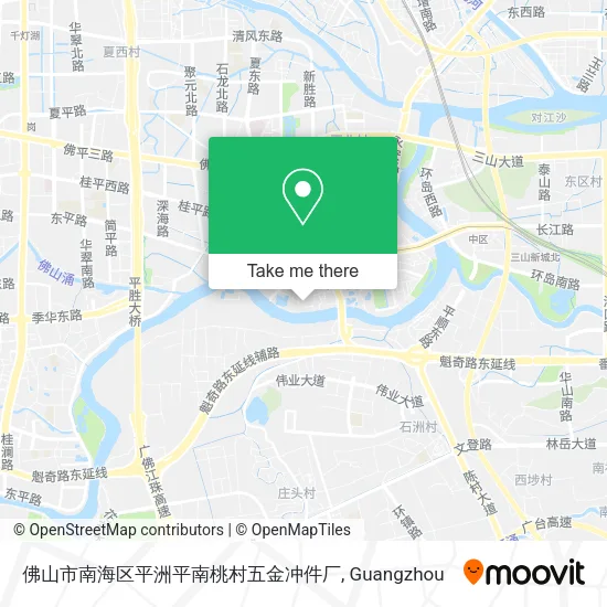 佛山市南海区平洲平南桃村五金冲件厂 map