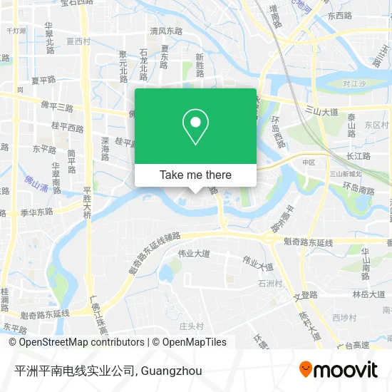 平洲平南电线实业公司 map