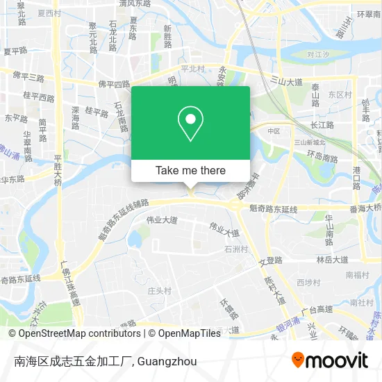 南海区成志五金加工厂 map