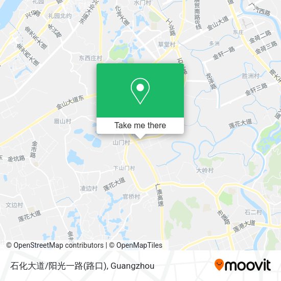 石化大道/阳光一路(路口) map