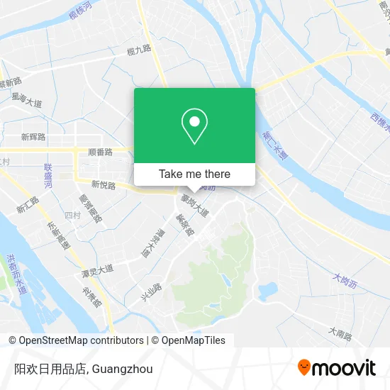 阳欢日用品店 map