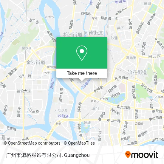 广州市淑格服饰有限公司 map