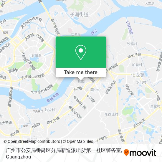 广州市公安局番禺区分局新造派出所第一社区警务室 map