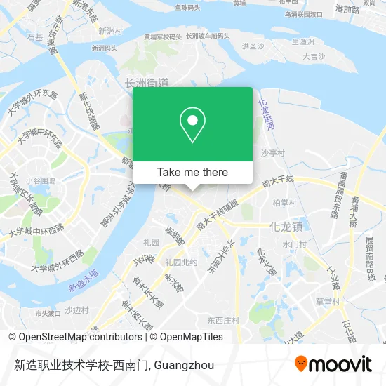 新造职业技术学校-西南门 map