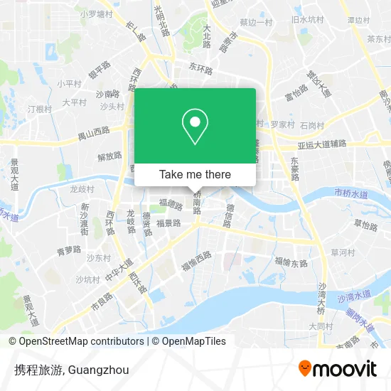 携程旅游 map