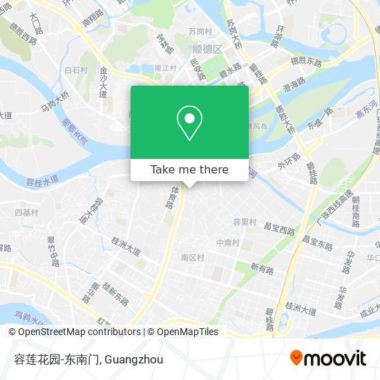 容莲花园-东南门 map