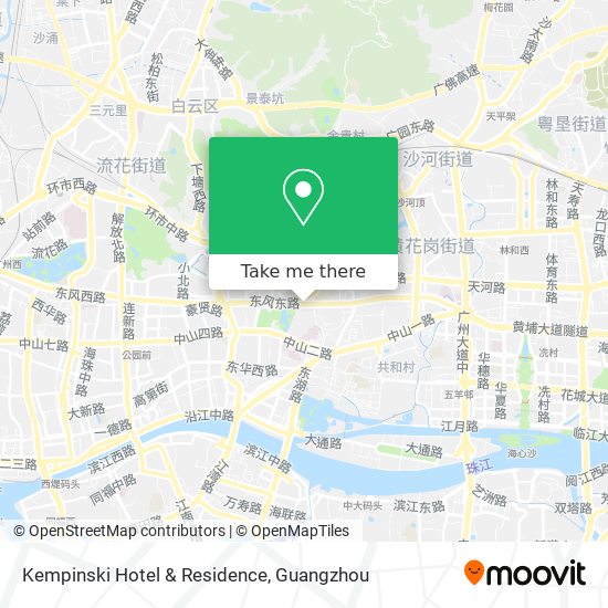 Kempinski Hotel & Residence map