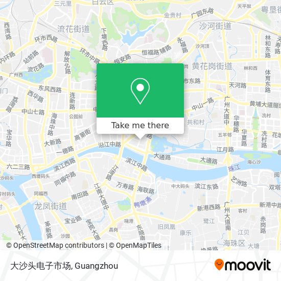 大沙头电子市场 map