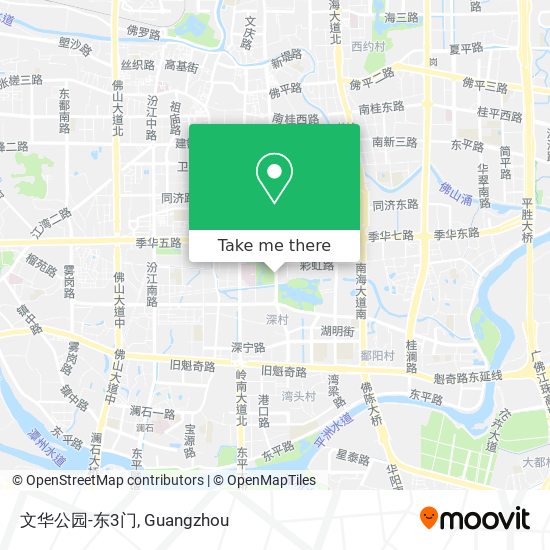 文华公园-东3门 map