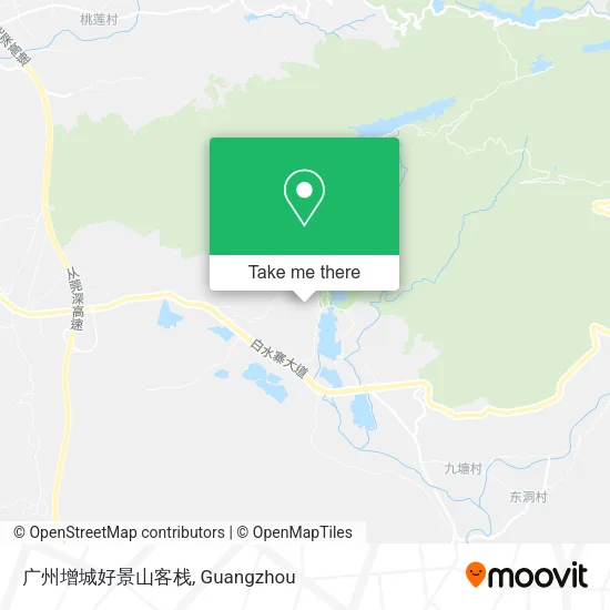 广州增城好景山客栈 map
