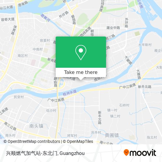 兴顺燃气加气站-东北门 map