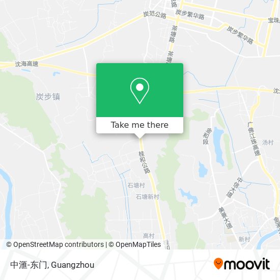 中滙-东门 map