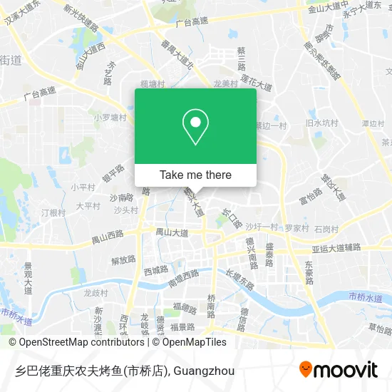乡巴佬重庆农夫烤鱼(市桥店) map