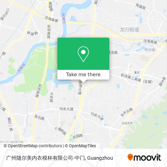广州随尔美内衣模杯有限公司-中门 map