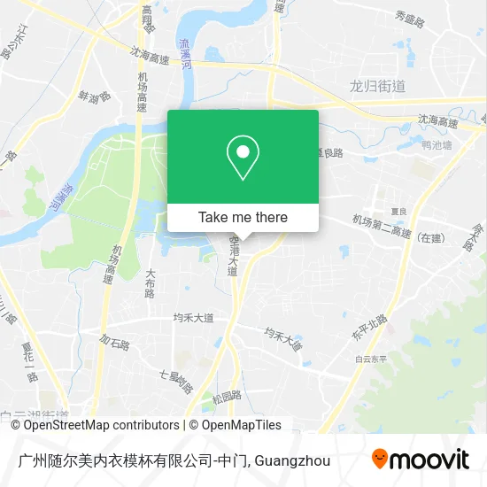 广州随尔美内衣模杯有限公司-中门 map