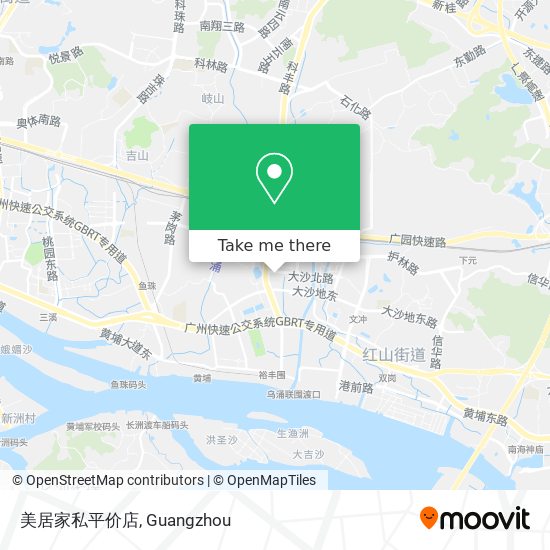 美居家私平价店 map