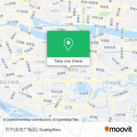 万宁(合生广场店) map