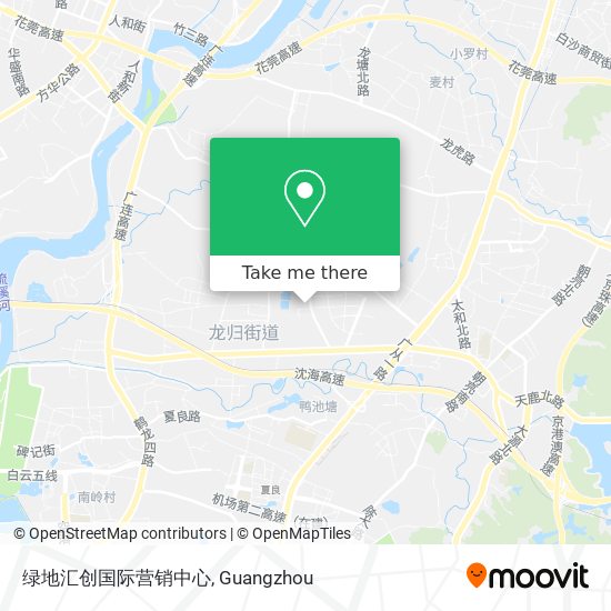绿地汇创国际营销中心 map
