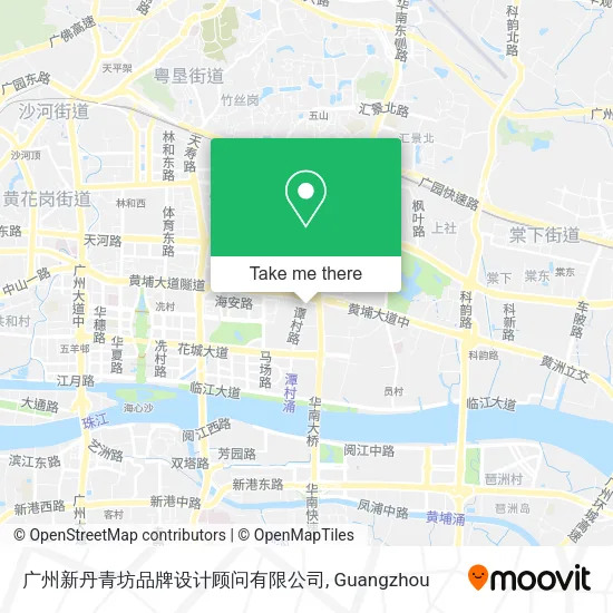 广州新丹青坊品牌设计顾问有限公司 map