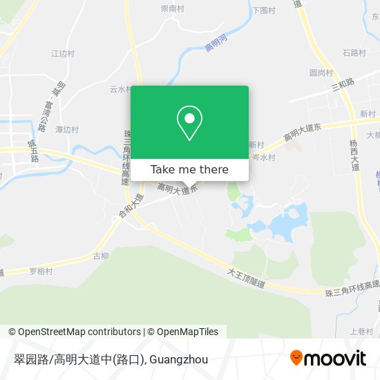 翠园路/高明大道中(路口) map