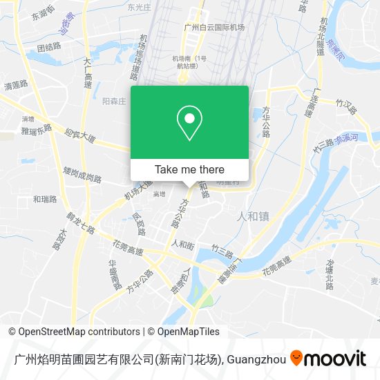 广州焰明苗圃园艺有限公司(新南门花场) map