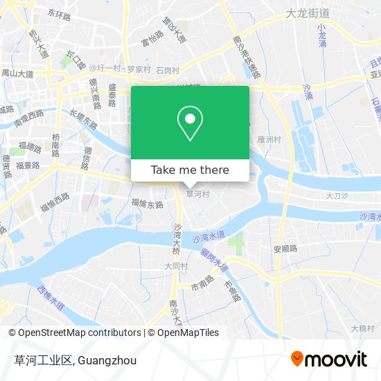 草河工业区 map