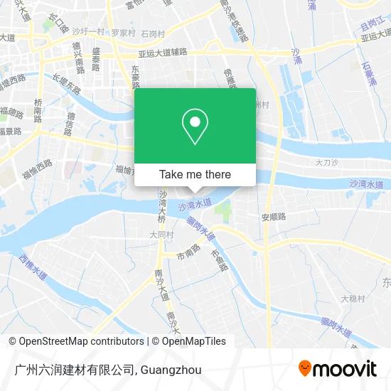 广州六润建材有限公司 map
