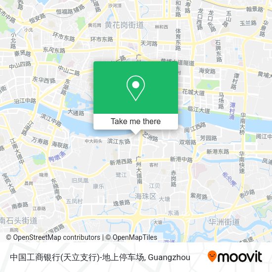 中国工商银行(天立支行)-地上停车场 map