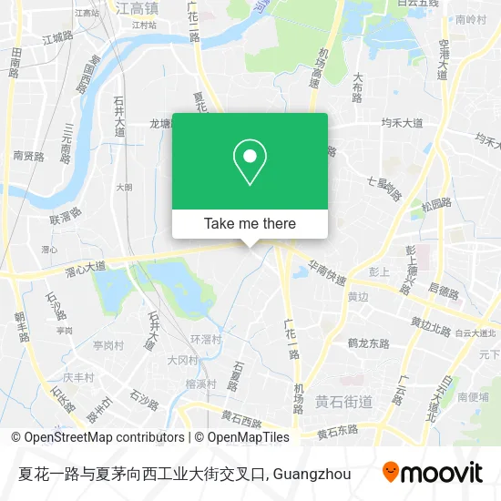 夏花一路与夏茅向西工业大街交叉口 map