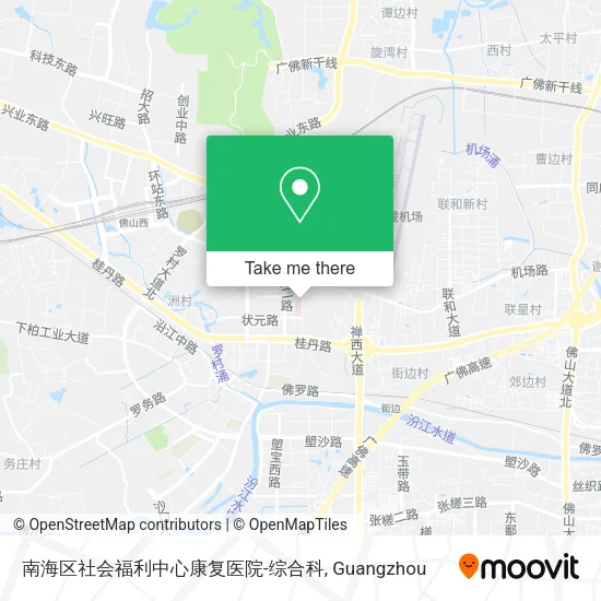 南海区社会福利中心康复医院-综合科 map