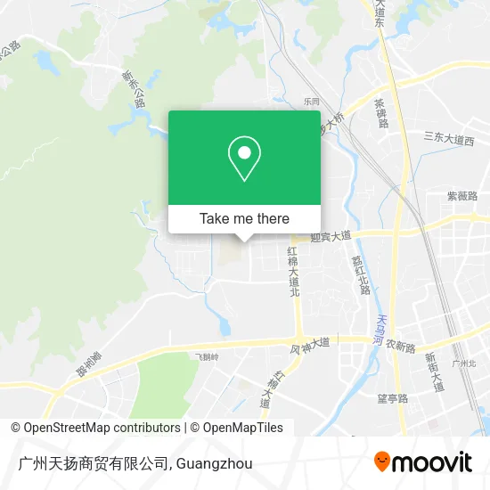广州天扬商贸有限公司 map