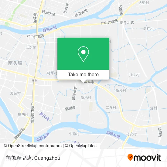 熊熊精品店 map