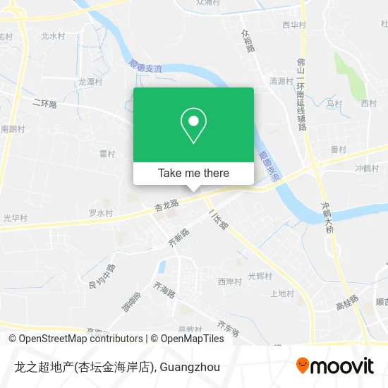 龙之超地产(杏坛金海岸店) map