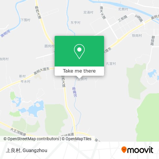 上良村 map