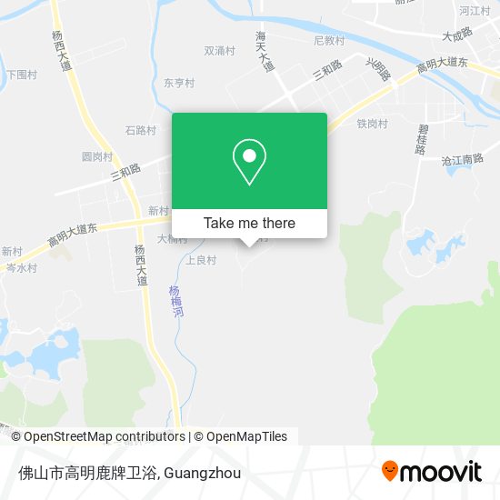 佛山市高明鹿牌卫浴 map