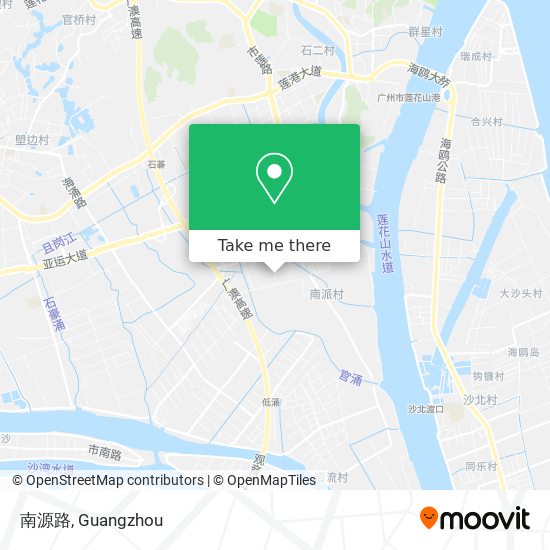 南源路 map