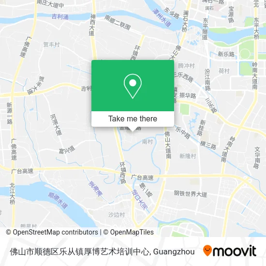 佛山市顺德区乐从镇厚博艺术培训中心 map