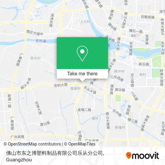 佛山市东之博塑料制品有限公司乐从分公司 map