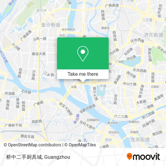 桥中二手厨具城 map