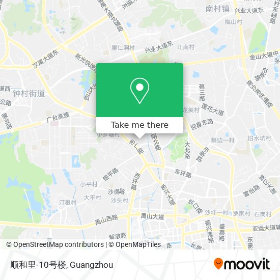 顺和里-10号楼 map