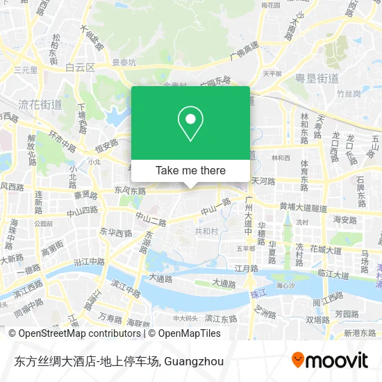 东方丝绸大酒店-地上停车场 map