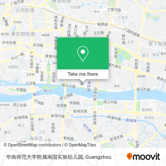华南师范大学附属南国实验幼儿园 map