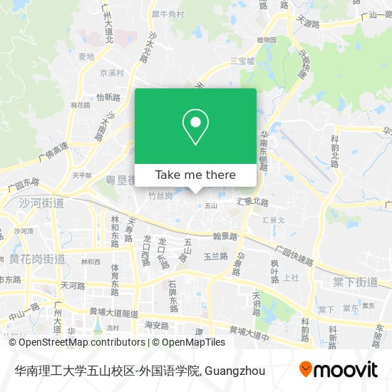华南理工大学五山校区-外国语学院 map