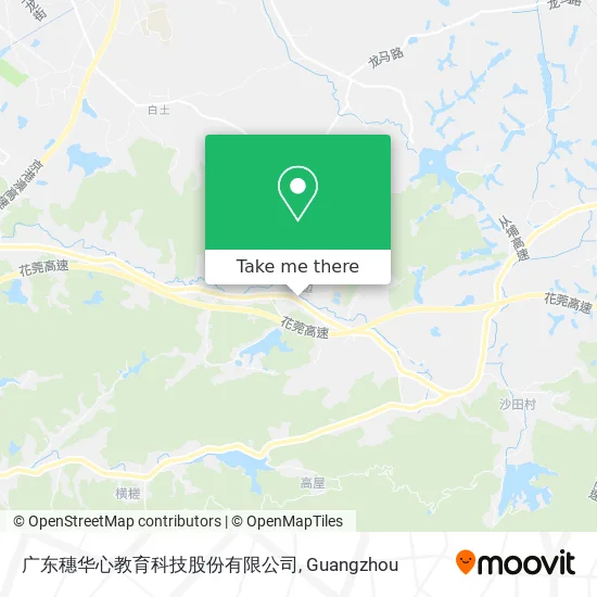 广东穗华心教育科技股份有限公司 map