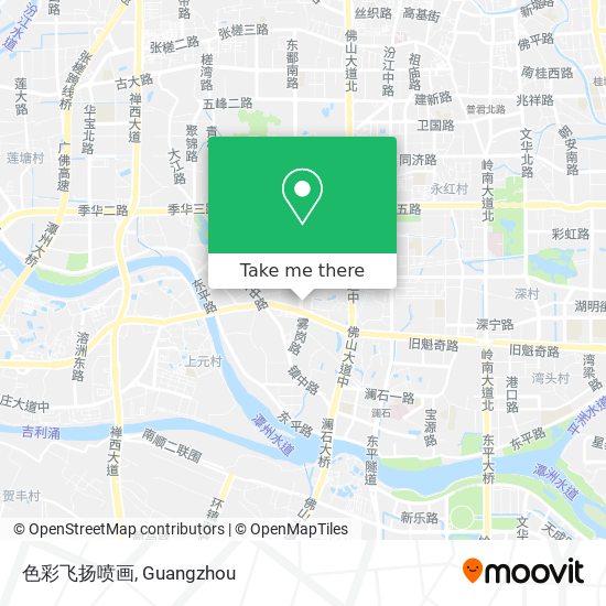 色彩飞扬喷画 map