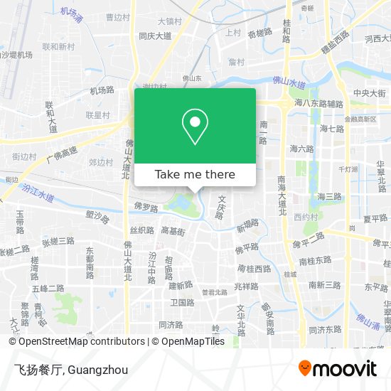 飞扬餐厅 map
