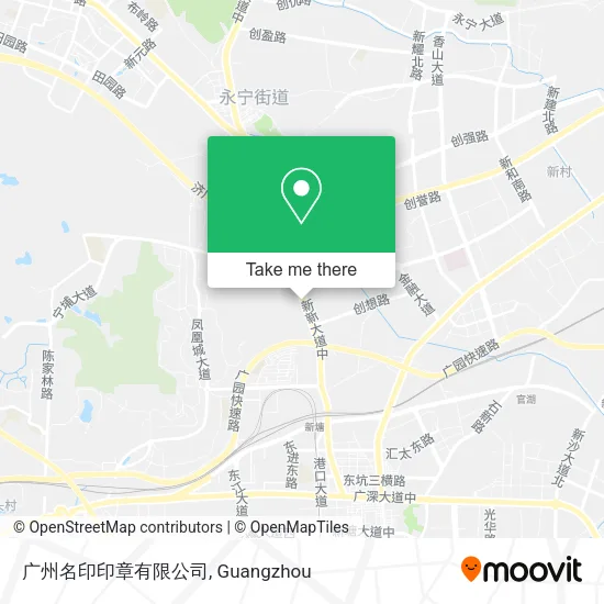 广州名印印章有限公司 map